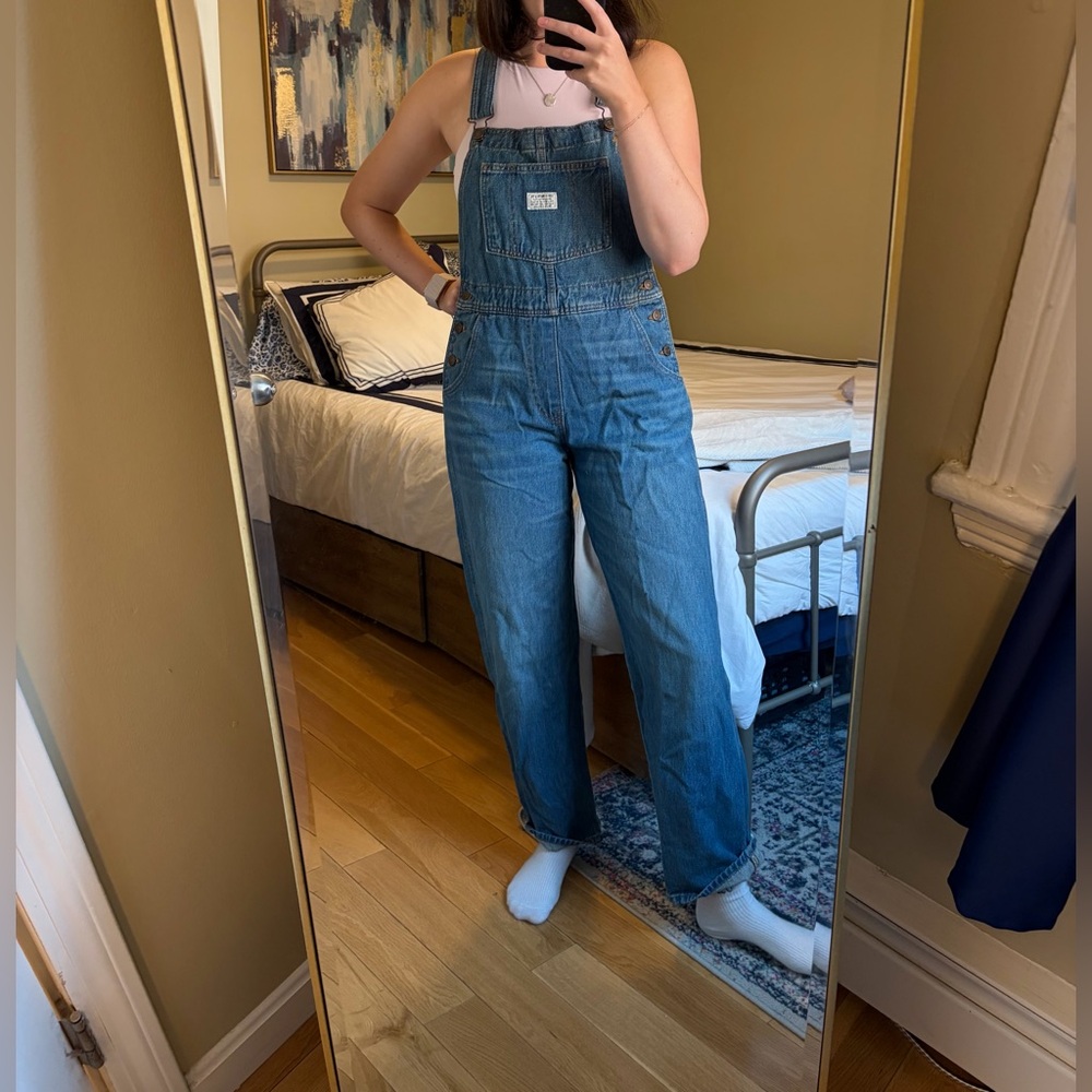 Levi’s Denim Blue Overalls Jeans - Classic Workwear Style NWOT